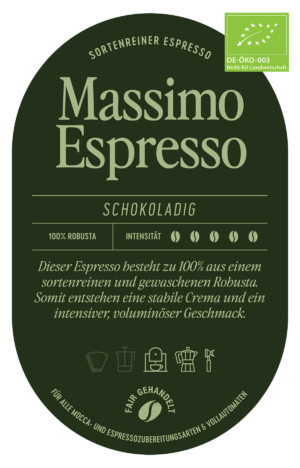 Espresso Massimo Label