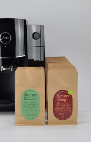 Kaffee und Espresso Probierpaket für Vollautomaten