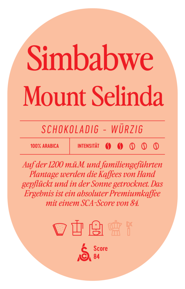 Simbabwe Mount Selinda Kaffee